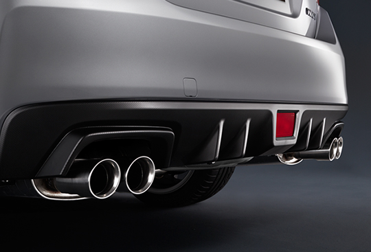 Rear Diffuser and Twin Dual Tail Muffler