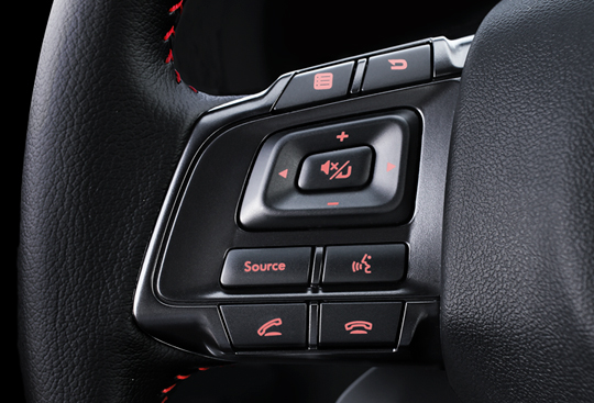 Steering Wheel Mounted Audio Control Switches