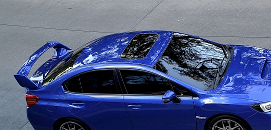 Power Sliding Glass Sunroof