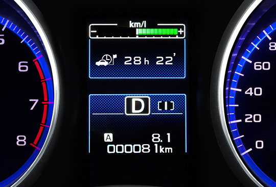 LCD Meter Centre Display